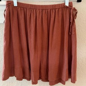 Abercrombie and Fitch linen blend skirt